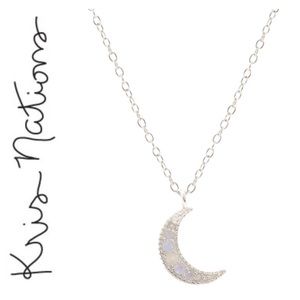 🆕 Opalescent Moon Necklace Kris Nations